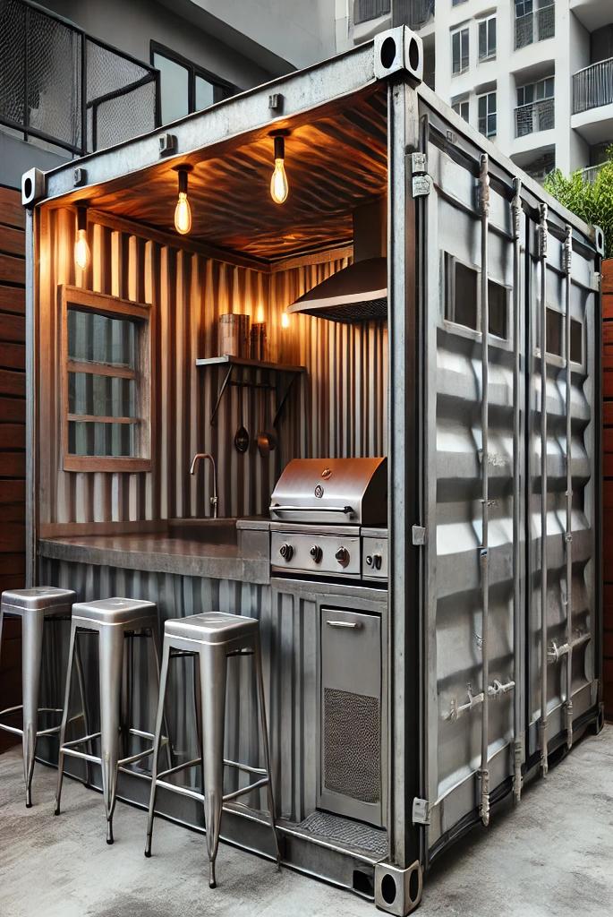 Container Outdoor Kitchen