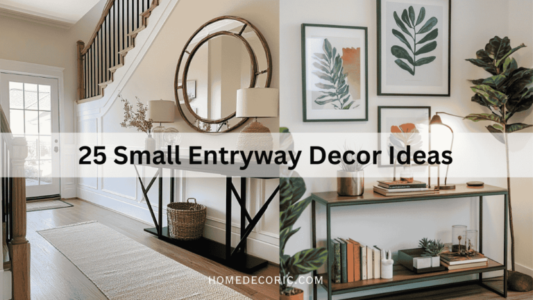 25 Small Entryway Decor Ideas