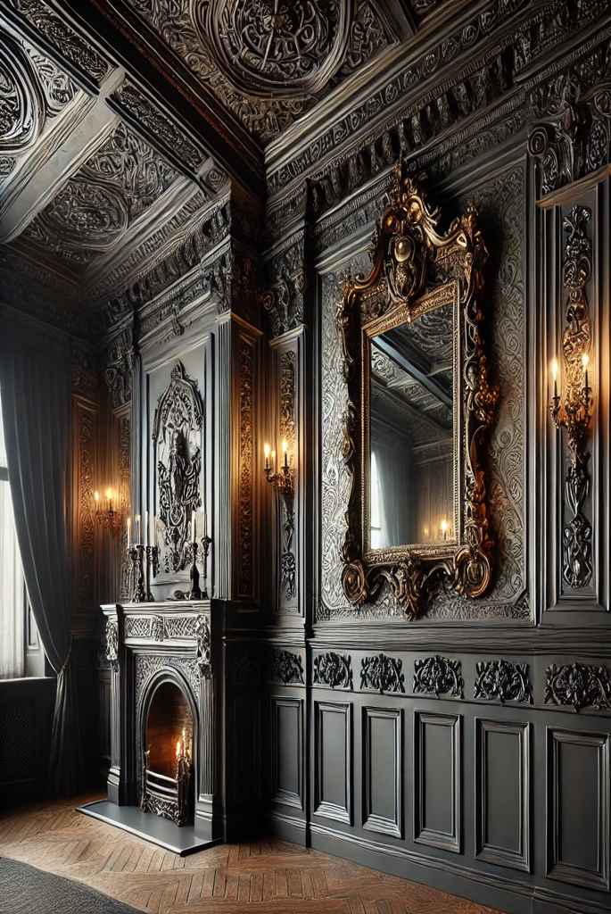 Ornate Wall Moldings & Paneling