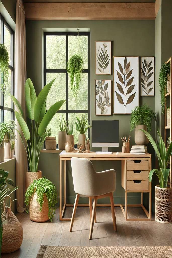 Bring Nature Inside with Olive Green