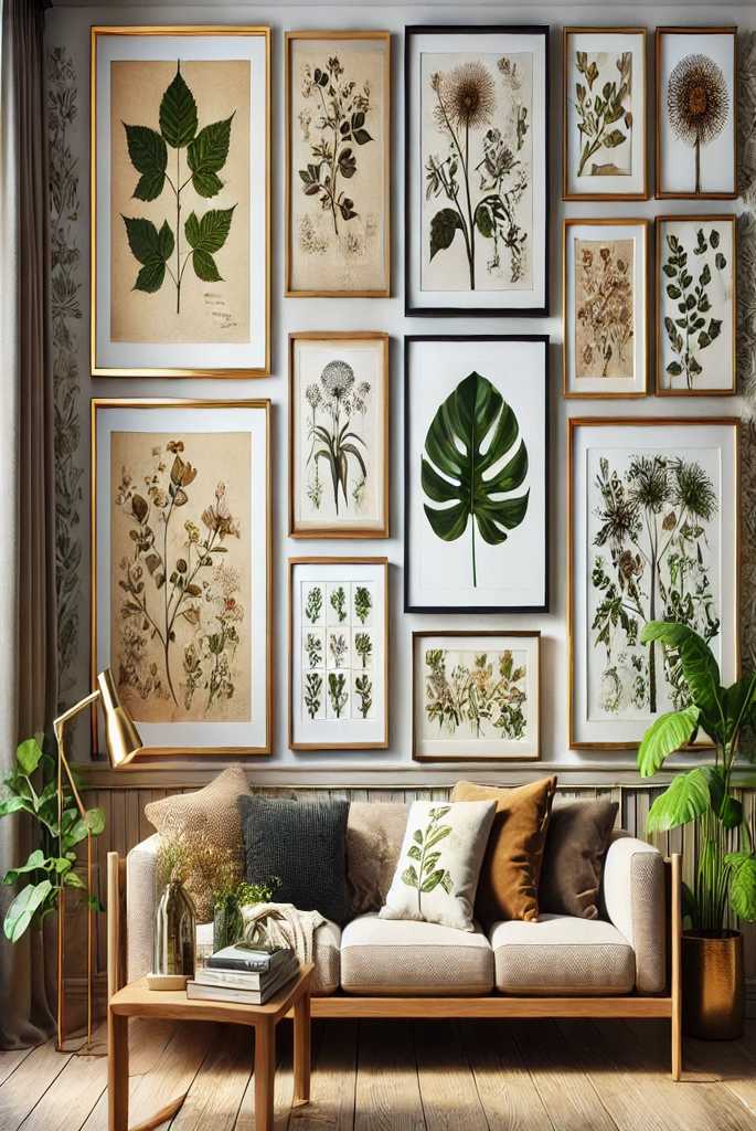 Botanical Gallery Wall