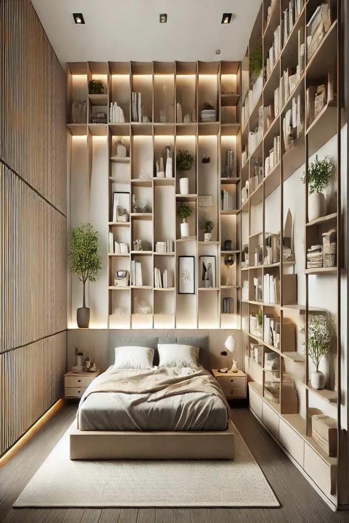  Use Vertical Shelves