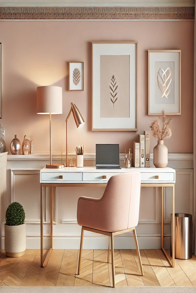 Welcoming Environment with Light Pink