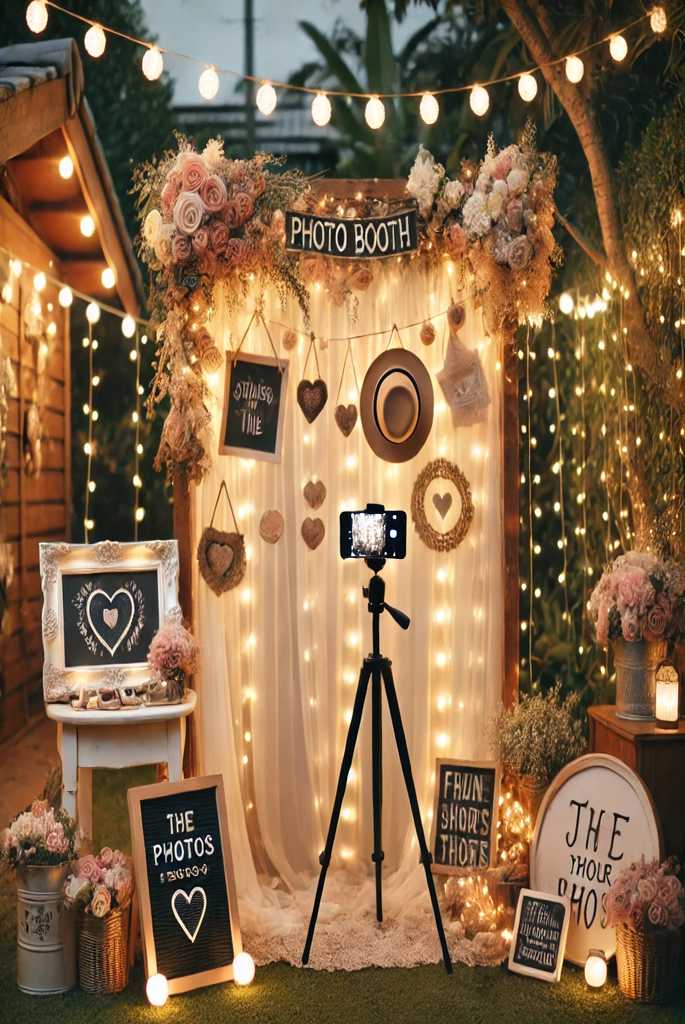 Set Up a DIY Photo Booth