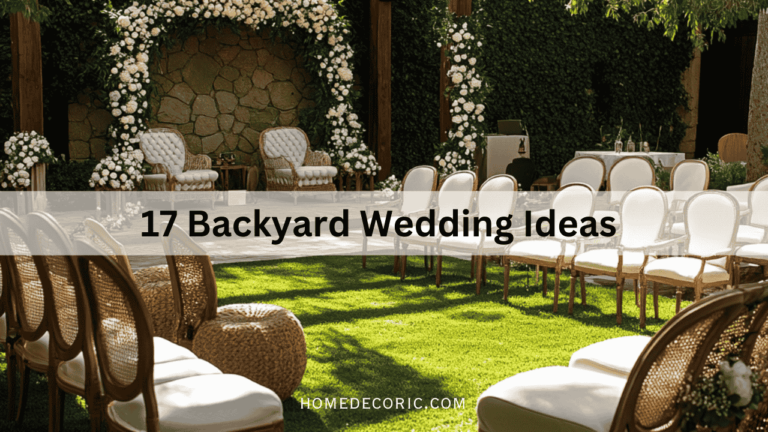 17 Backyard Wedding Ideas on a Budget for a Dreamy Celebration