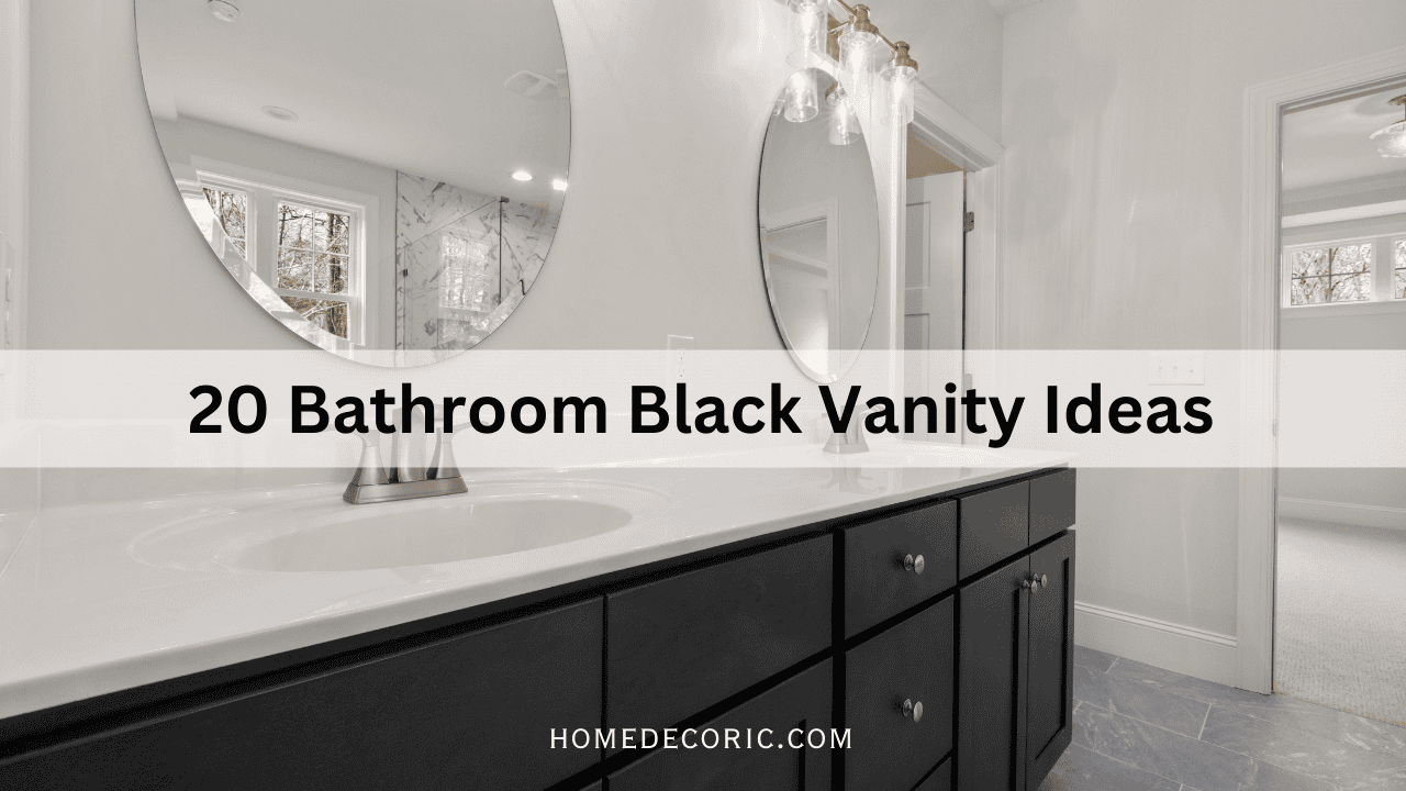 Bathroom Designs With Black Vanity