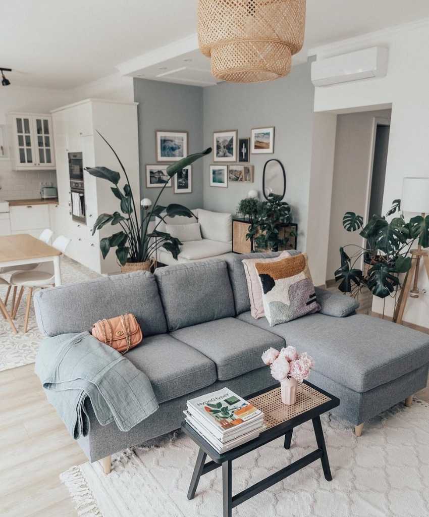 Boho Living Room Natural Accents