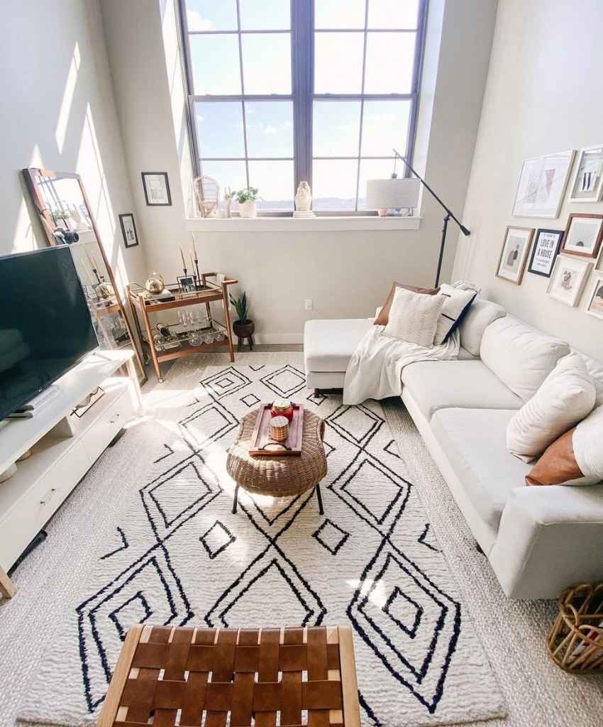 Bright Boho Loft Living