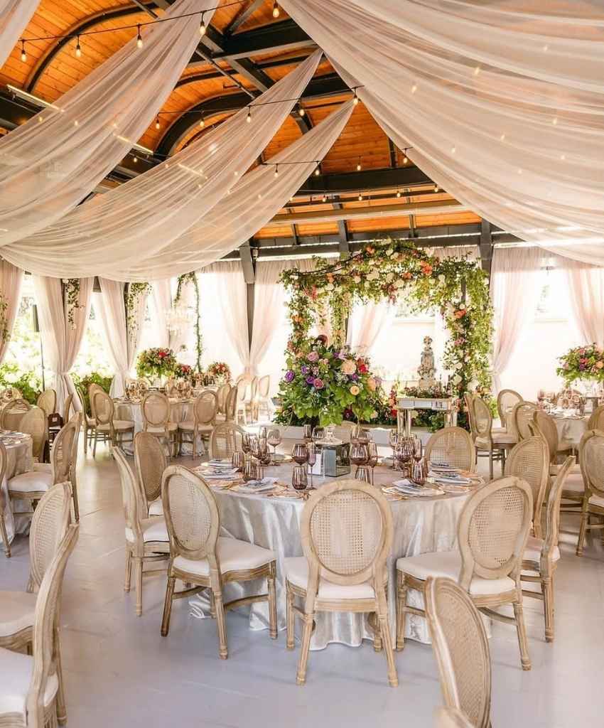 Draped Garden Pavilion