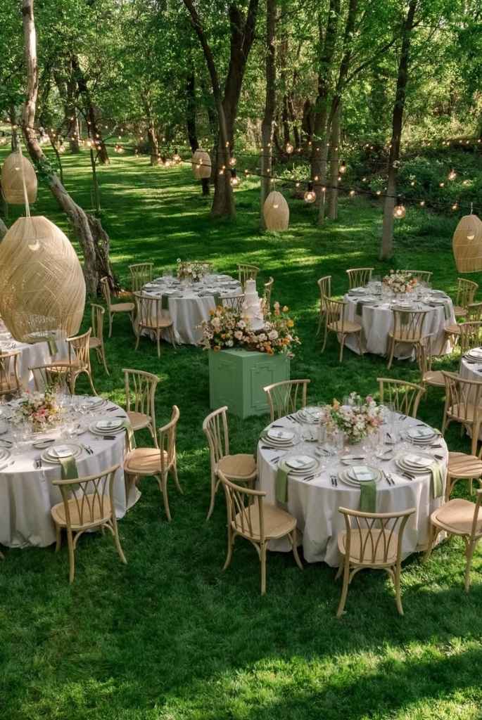 Forest Feast Setting
