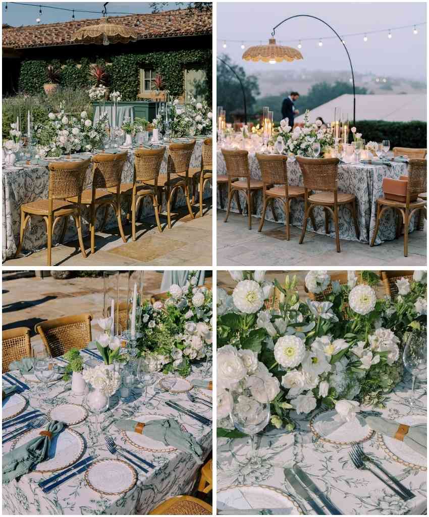 Tuscan Garden Tablescape