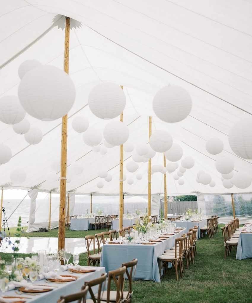 Whimsical Canopy Reception