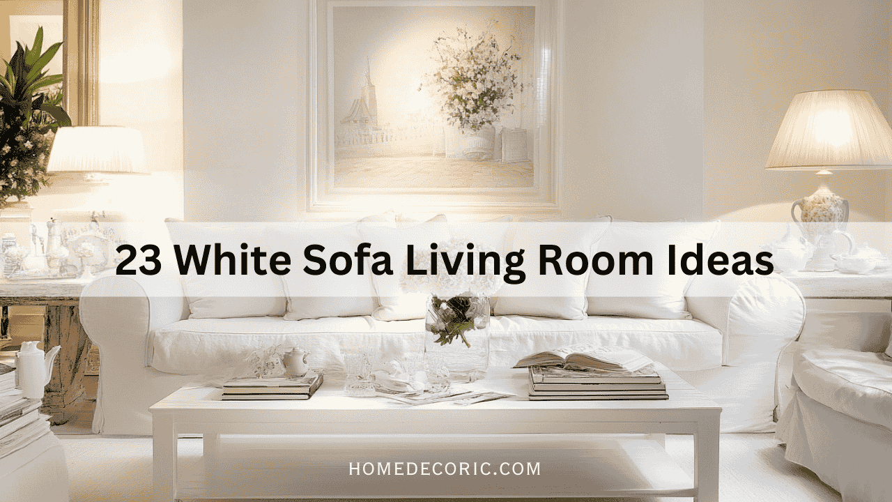 White Sofa Living Room Ideas