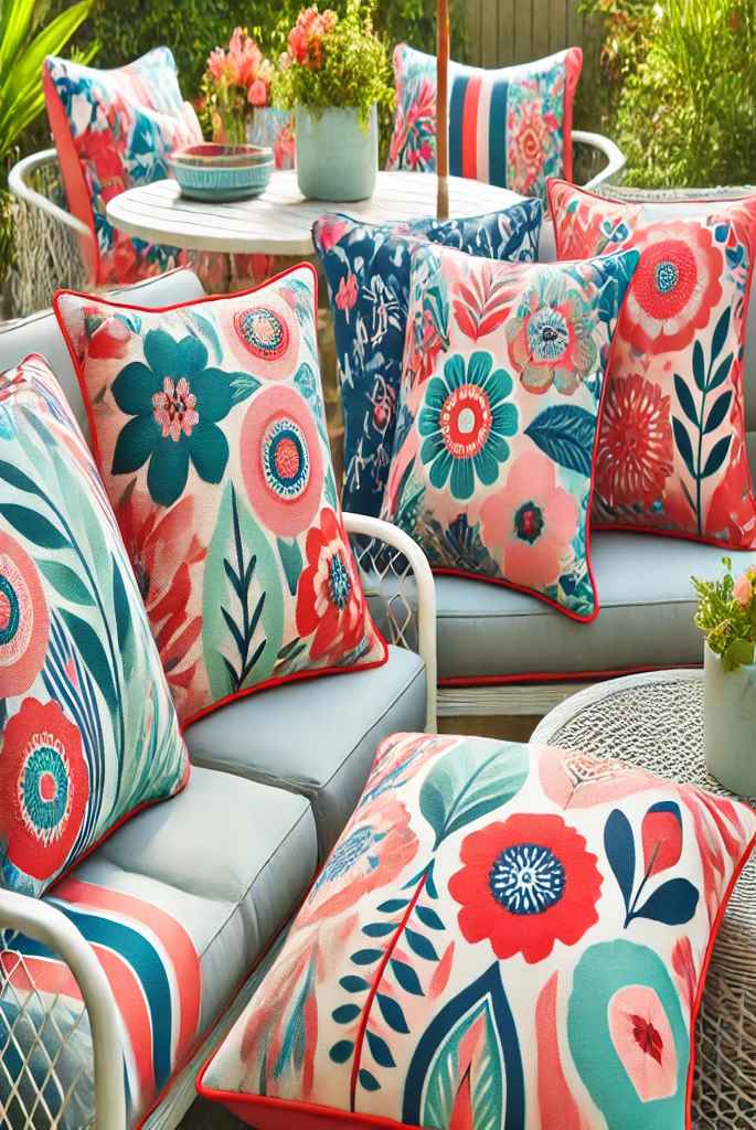 Bold Outdoor Pillows