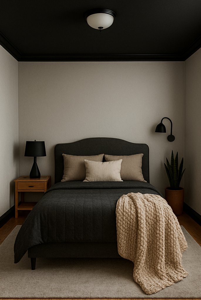 Black Ceiling for Unexpected Drama