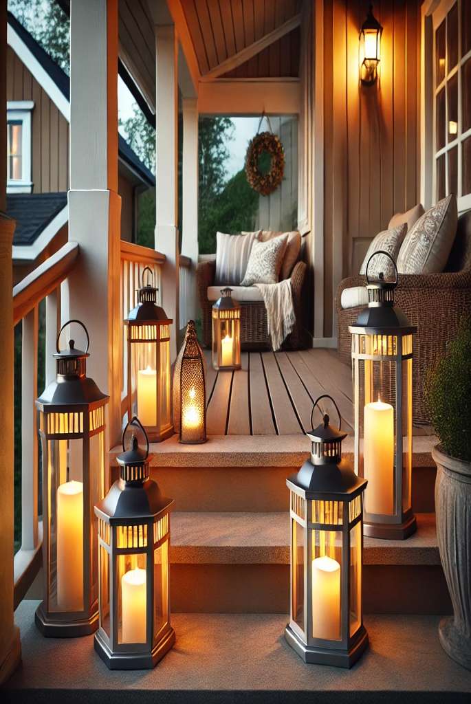 Place a Lantern Cluster