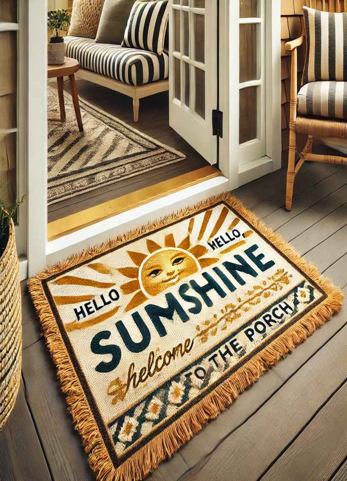 Place a Summer Doormat