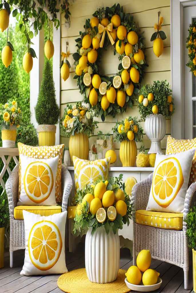 Lemons and Citrus Accents
