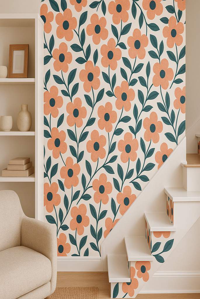 Experiment with Peel-and-Stick Wallpaper