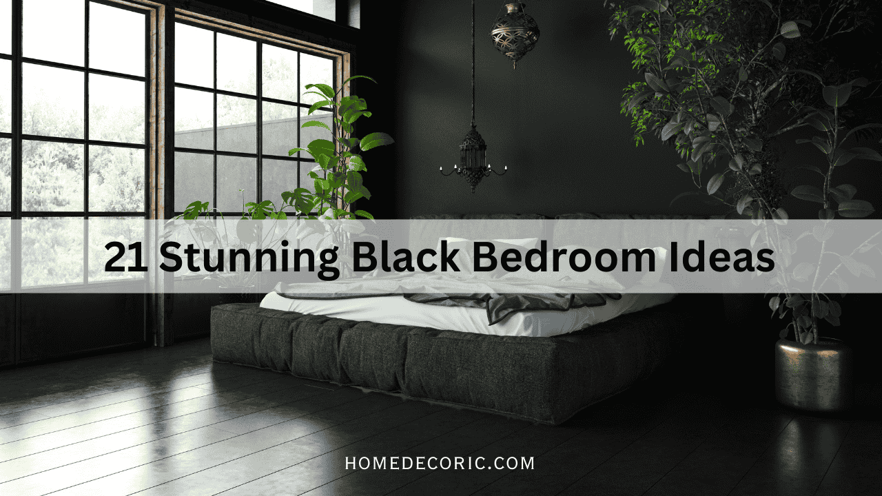 Black Bedroom Ideas