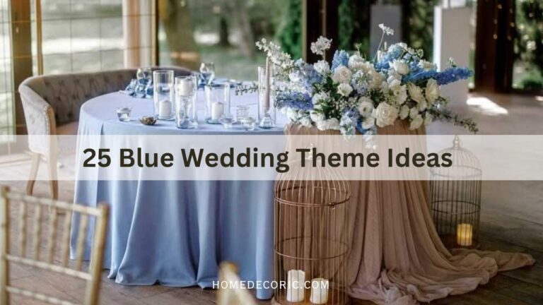 25 Creative Ways to Style a Blue Wedding Theme