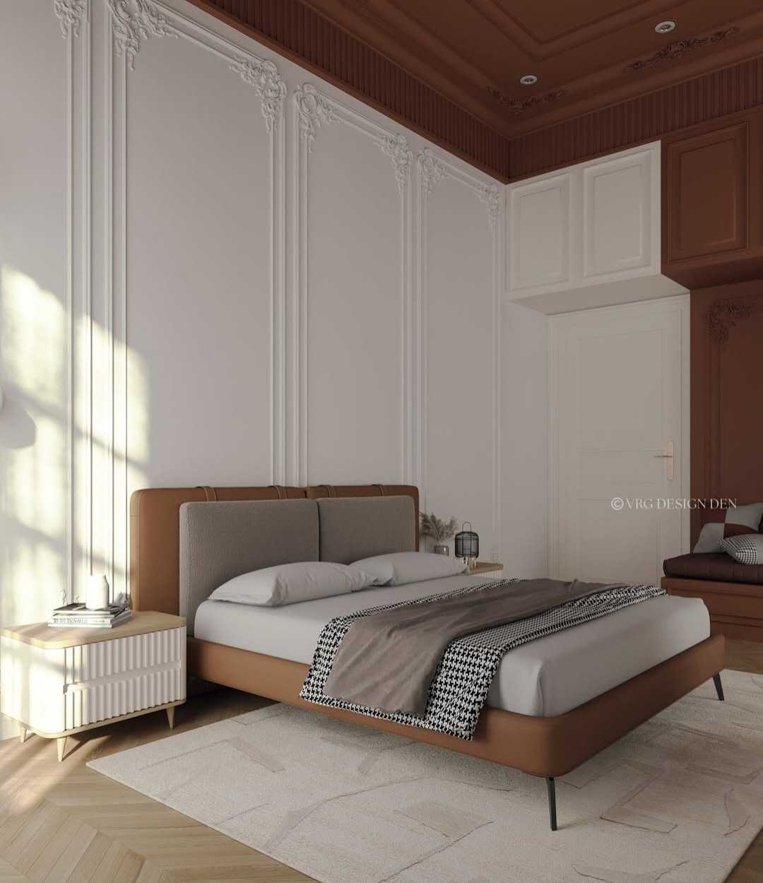 Classic Dark Brown Bedroom