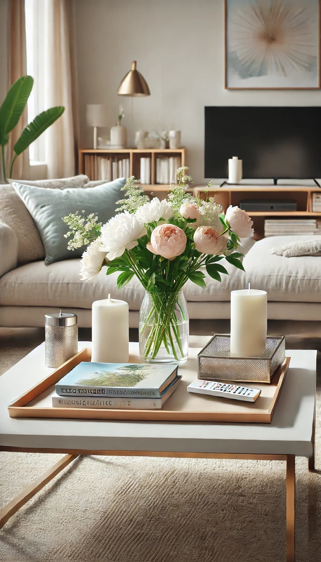 Coffee Table with Seasonal Style