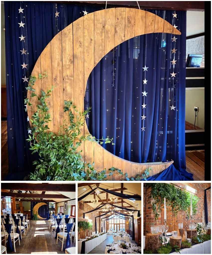 Rustic Celestial Wedding Theme