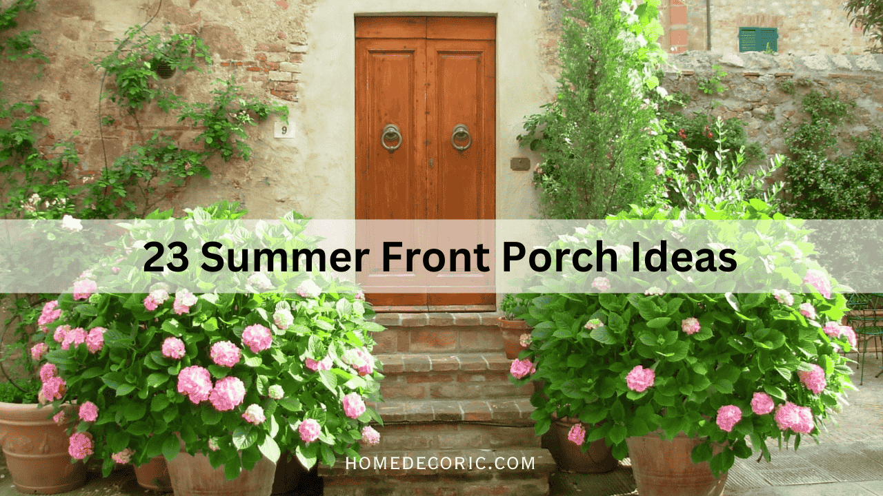 Summer Front Porch Decor