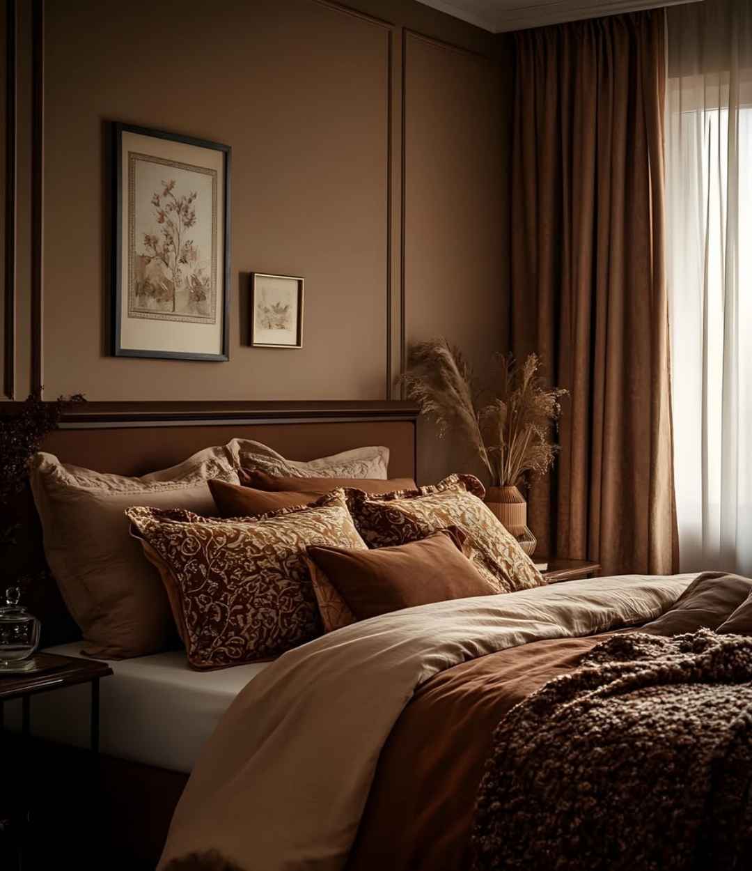 Warm Dark with Layered Textures