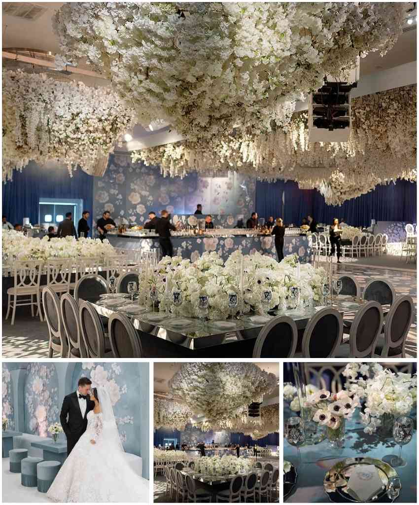 White Blossom Dream Wedding Reception