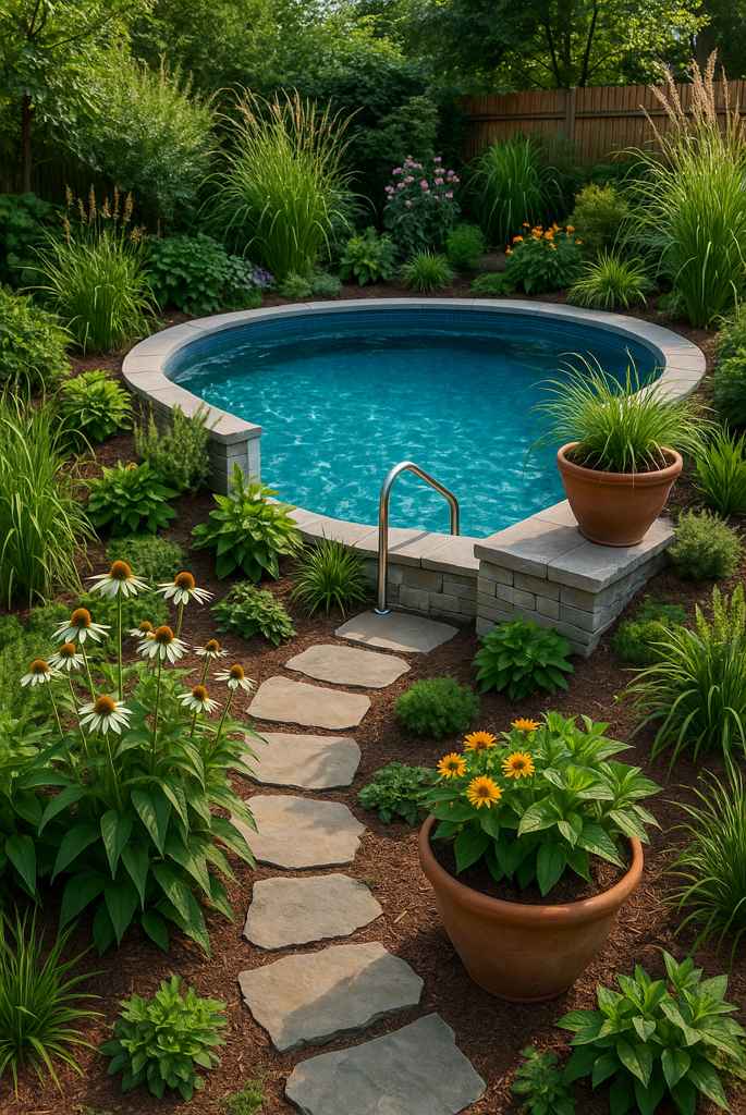Garden-Integrated Pools