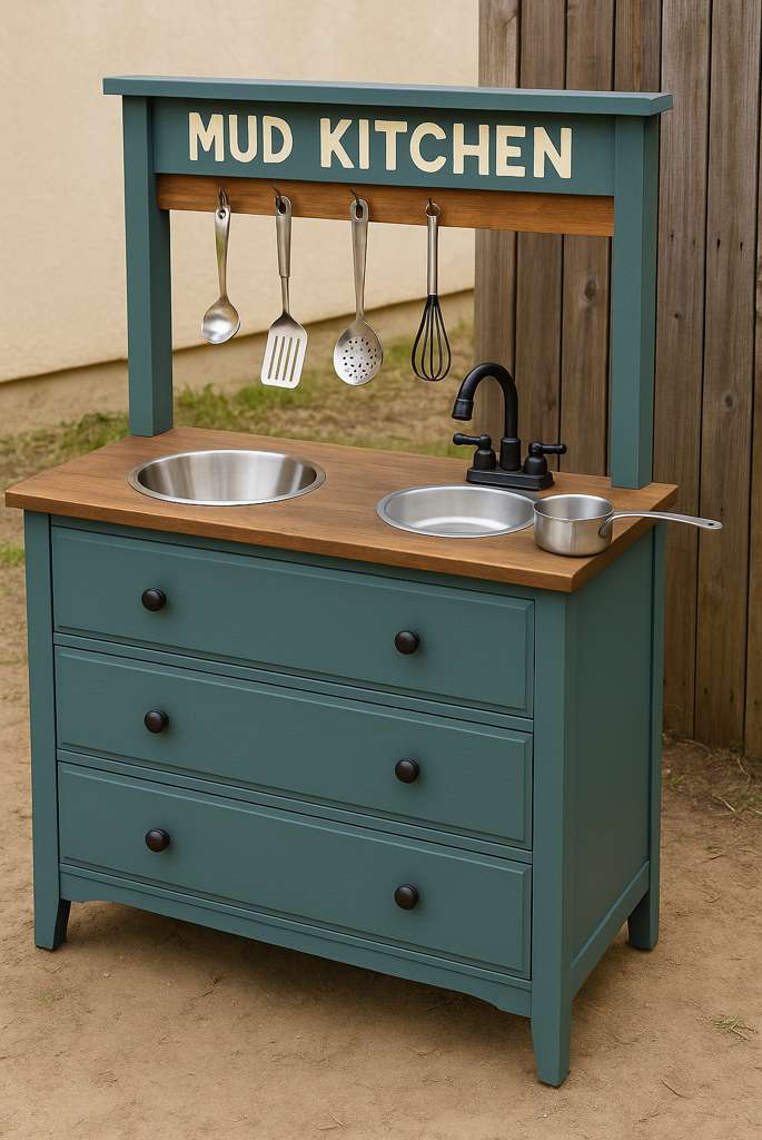 Upcycled Furniture Kitchen