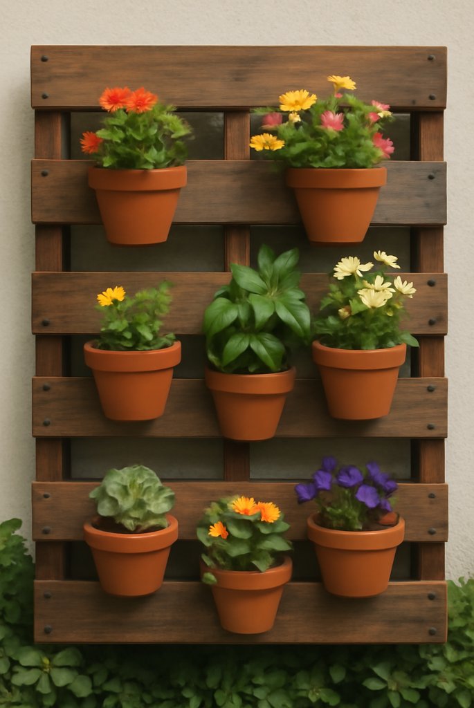 Vertical Pallet Gardens