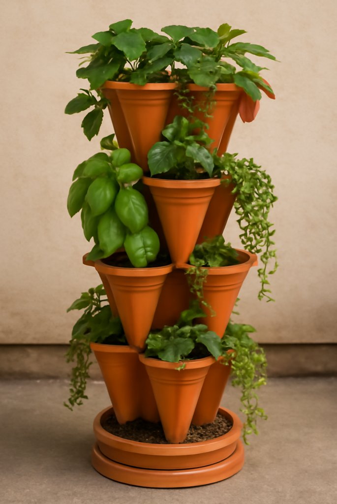 Stackable Flower Pots