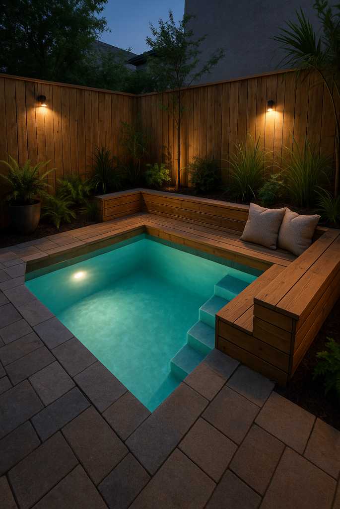 Compact Corner Pools