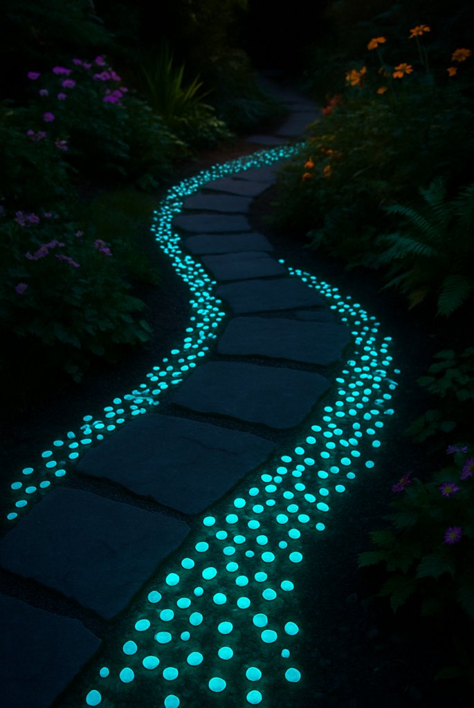Glow-in-the-Dark Pebbles