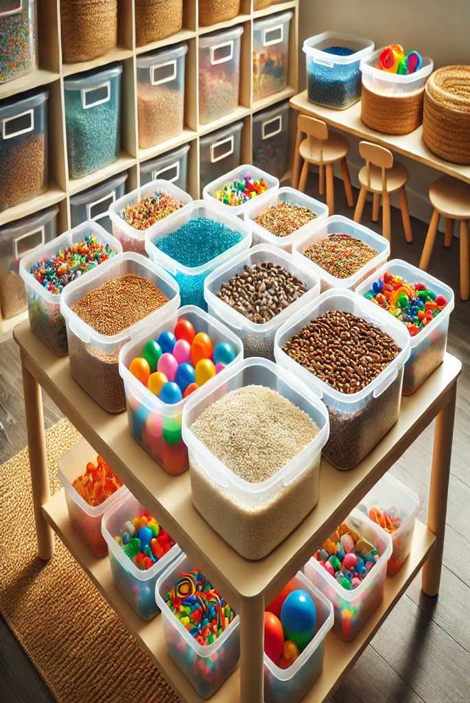Sensory Bin Integration