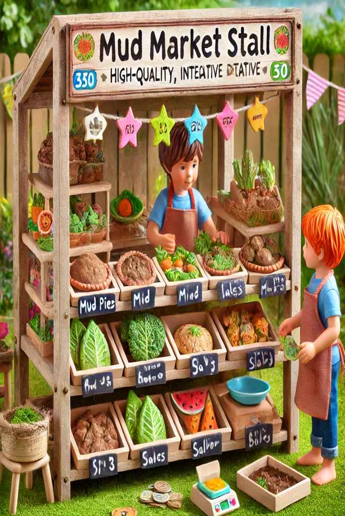 Interactive Mud Market Stall