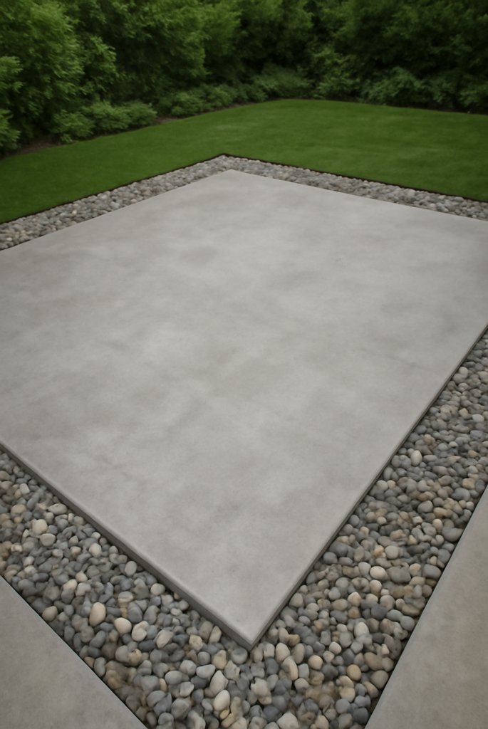 Pebble Border Detailing