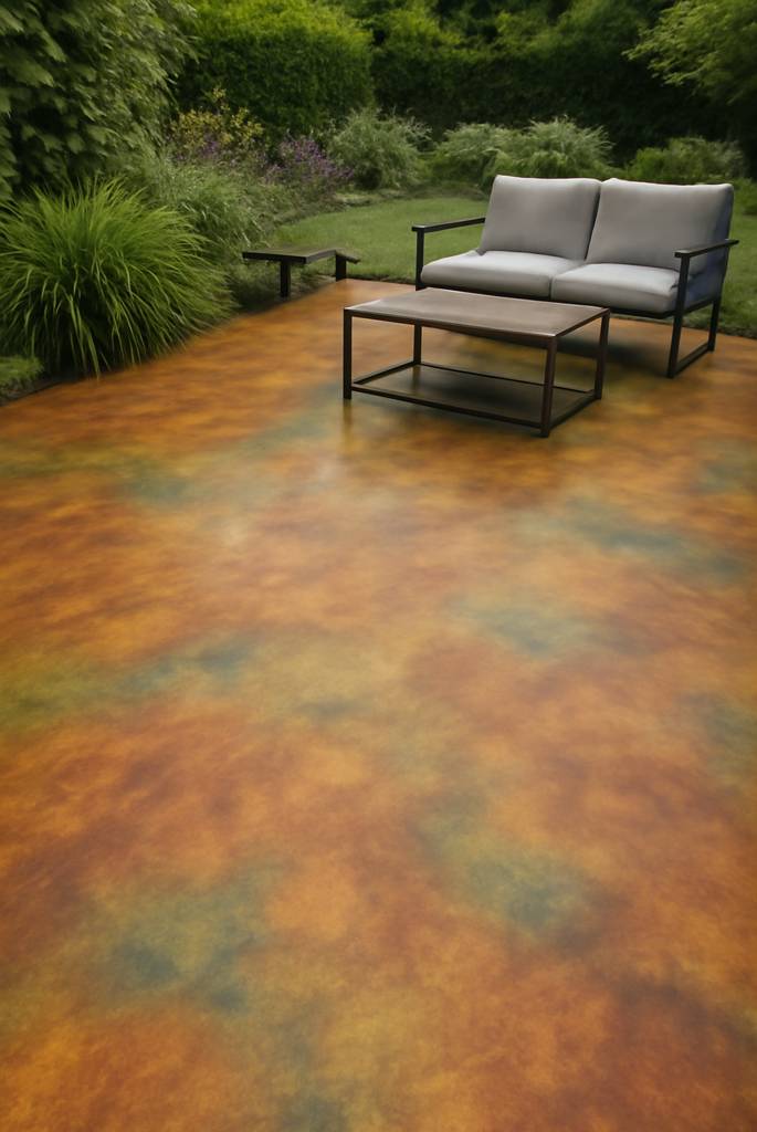 Concrete patio ideas on a budget