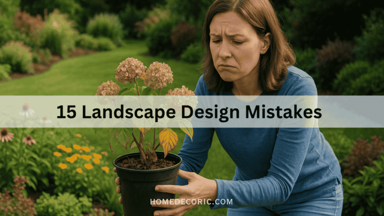 15 Common Landscape Design Mistakes and How to Avoid Them
