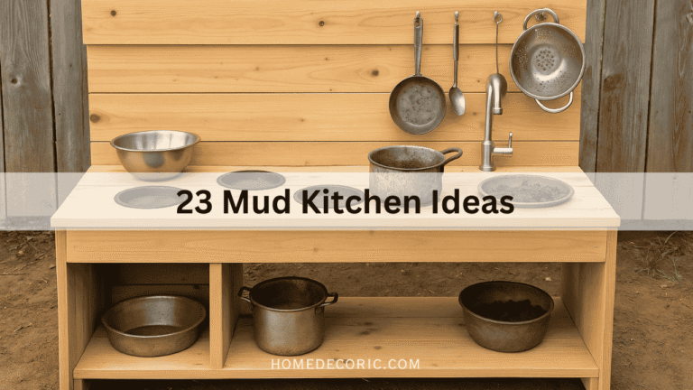 23 Creative Mud Kitchen Ideas That Spark Outdoor Fun for Kids