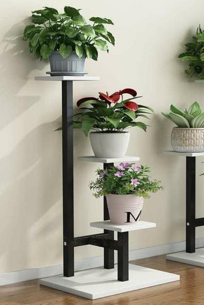 Tiered Modern Patio Plant Stand