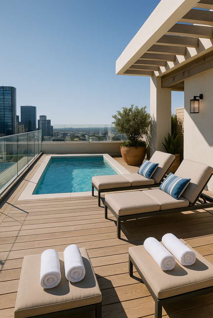 Rooftop Pool Paradise