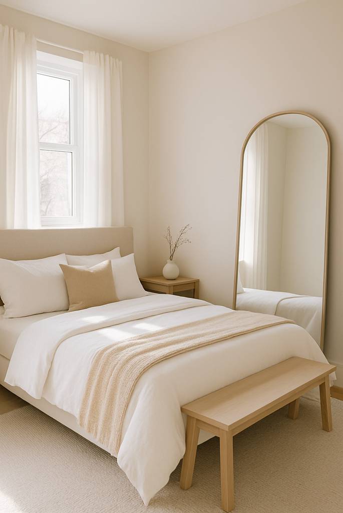 bedroom mirror