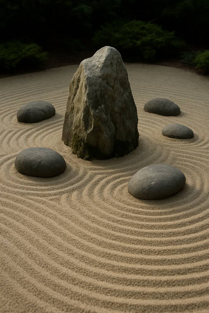 Zen Garden Rocks