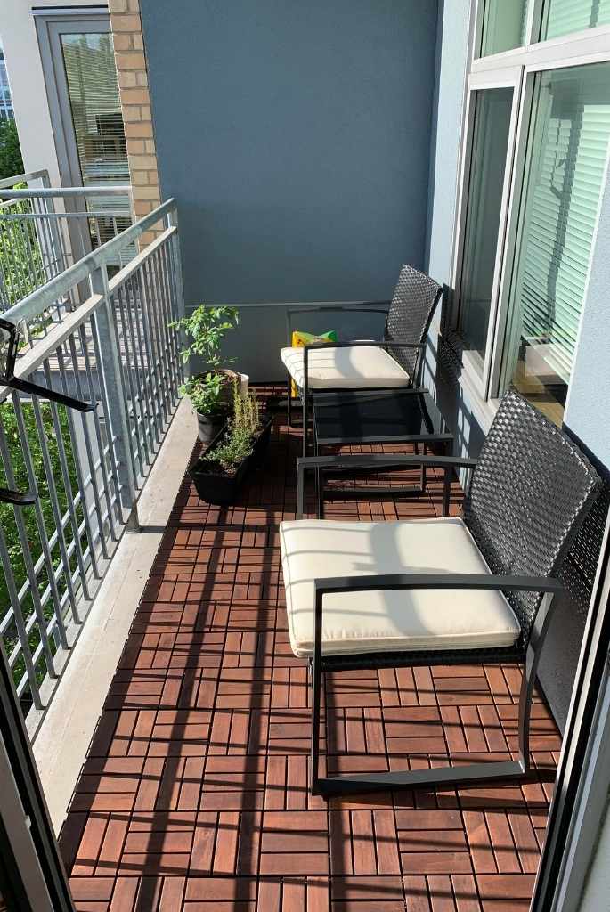 Minimal Morning Balcony