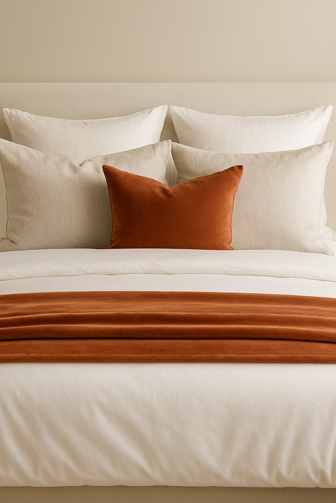 Layer Your Bedding for a Luxurious Feel