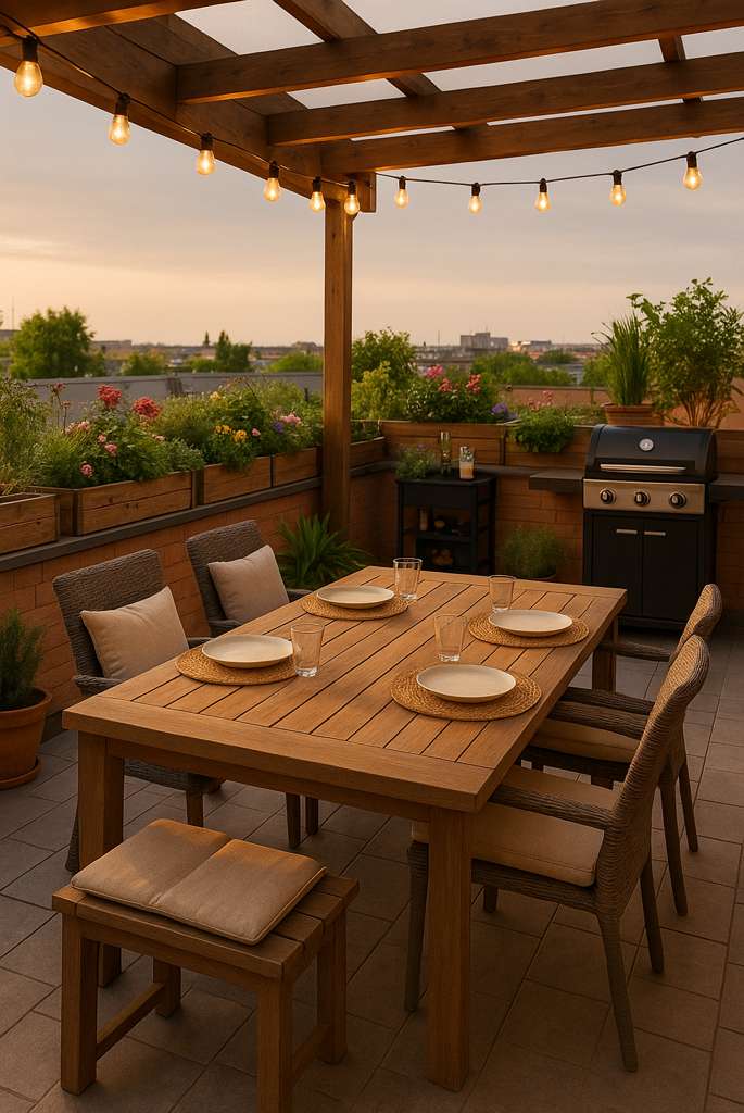 Outdoor Dining Oasis